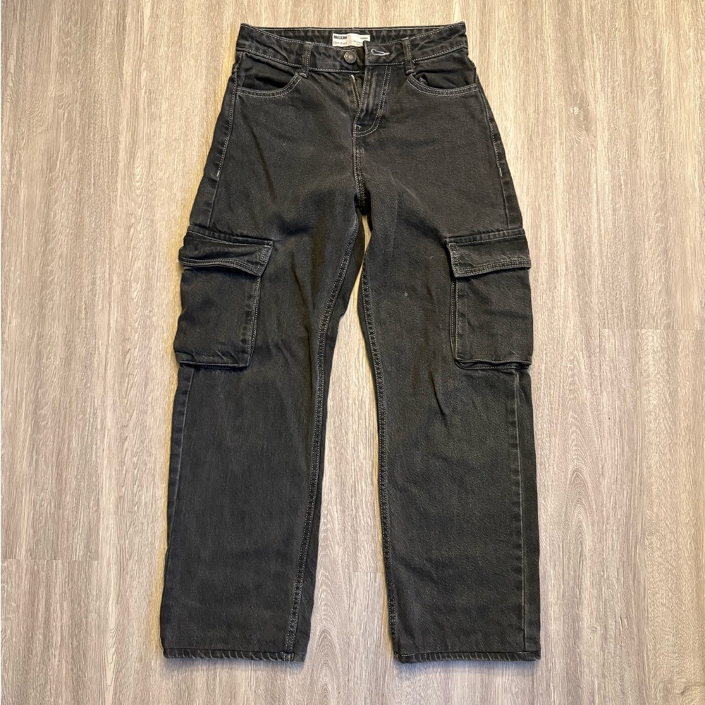 Bershka Women’s Black Cargo Pants